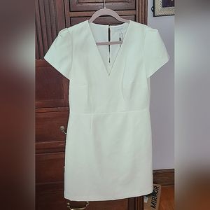 NWT designer Milly white dress.